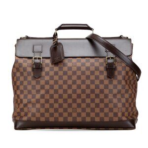LOUIS VUITTON Brown Damier Leather Shoulder Bag